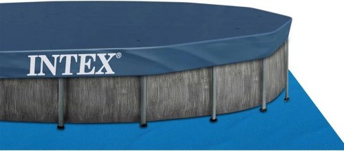 Intex Piscina desmontable redonda Greywood 5 metros con depuradora y acccesorios