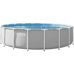 Intex prism frame Piscina desmontable redonda 549x122cm con depuradora