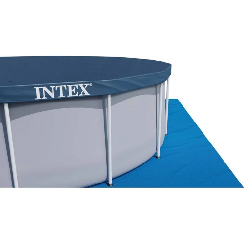 Intex prism frame Piscina desmontable redonda 549x122cm con depuradora