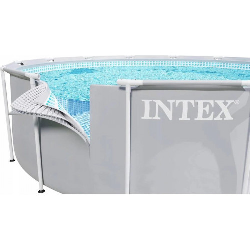 Intex prism frame Piscina desmontable redonda 549x122cm con depuradora