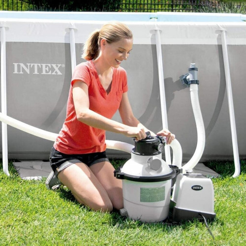 Intex Sand filter pum and saltwater system