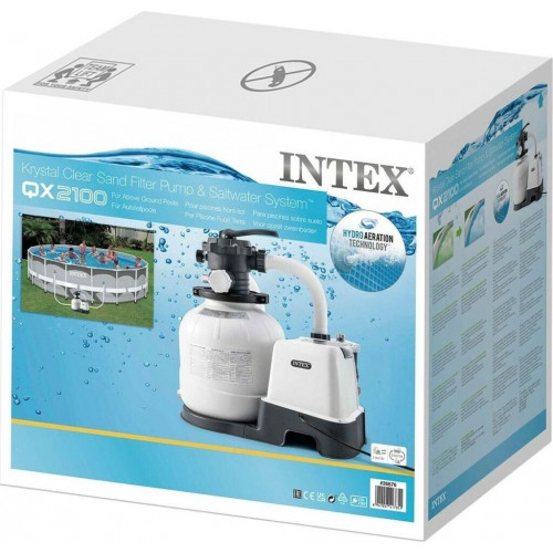 Intex Sand filter pum and saltwater system