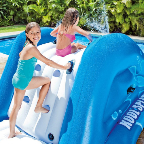 Intex - Tobogán hinchable para piscina enterrada - 333 x 206 x 117 cm