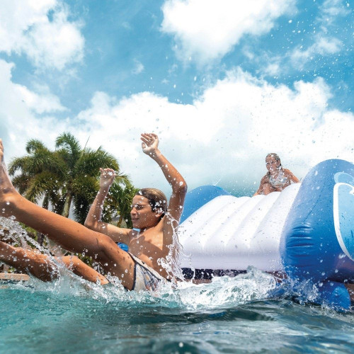 Intex - Tobogán hinchable para piscina enterrada - 333 x 206 x 117 cm