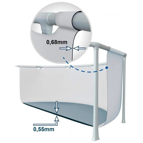 Intex ultra xtr Piscina desmontable redonda 488x122 cm depuradora
