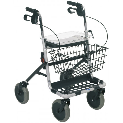 Invacare Rollator Walker Silver/Gray
