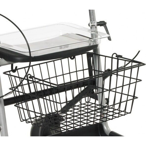 Invacare Rollator Walker Silver/Gray