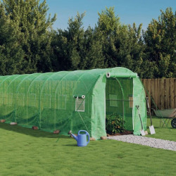 Invernadero con Estructura de Acero 28 M² 14x2x2 M Vidaxl