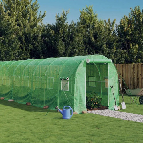 Invernadero con Estructura de Acero 28 M² 14x2x2 M Vidaxl