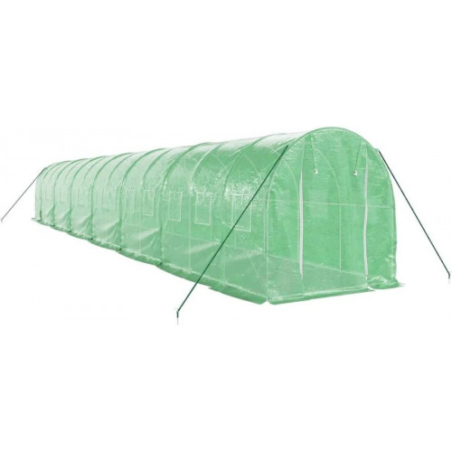 Invernadero con Estructura de Acero 28 M² 14x2x2 M Vidaxl