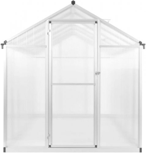 Invernadero de Aluminio 302x190x195 cm 11,19 m³ Vidaxl