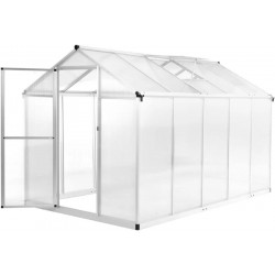 Invernadero de aluminio para plantas flores y verduras 302