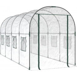 Invernadero de carpa para plantas flores y verduras transparente