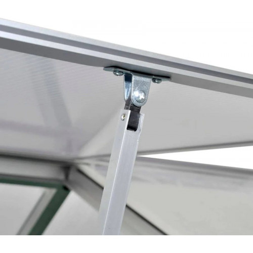 Invernadero Vidaxl de Aluminio Reforzado con marco Base 9,025 m²