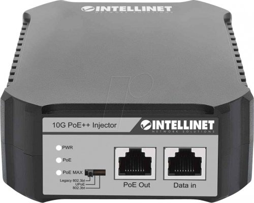 Inyector de 10 gigabits de alimentación a través de Ether