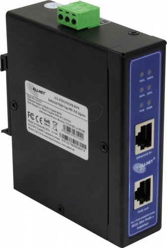 Inyector de alimentación a través de Ethernet (PoE++), 10