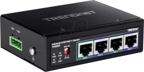 Inyector de alimentación a través de Ethernet (PoE++), 2