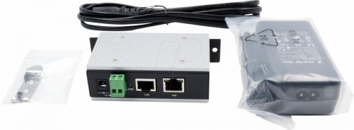 Inyector de alimentación a través de Ethernet (PoE+), Gig