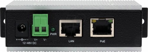 Inyector de alimentación a través de Ethernet (PoE+), Gig