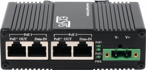 Inyector de alimentación a través de Ethernet (PoE++), Gigabit E