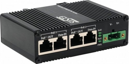 Inyector de alimentación a través de Ethernet (PoE++), Gigabit E