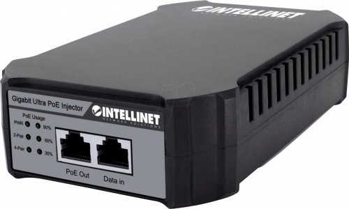 Inyector Gigabit Power over Ethernet (PoE++)
