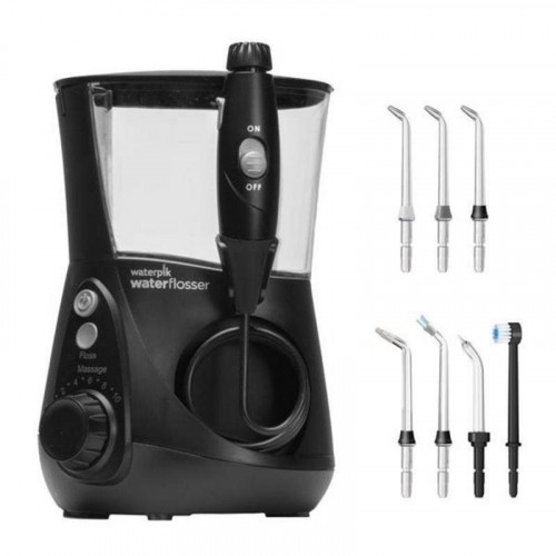 Irrigador Waterpik Aquarius WP-662E 10 Presiones 7 Boquillas Rotación LED