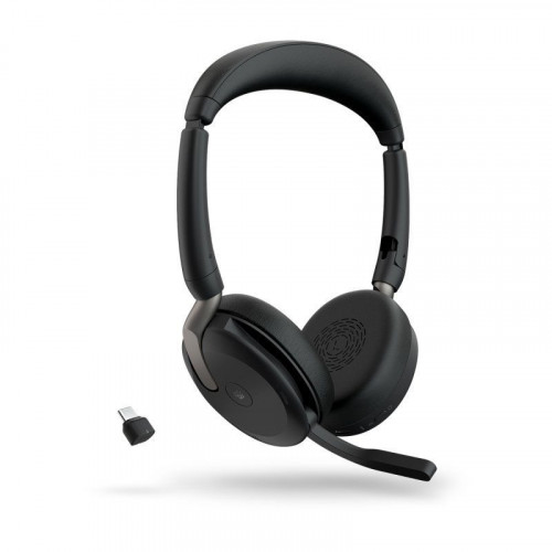 Jabra Evolve2 65 Flex Auriculares Diadema Bluetooth para Oficina/Centro de llamadas Negro