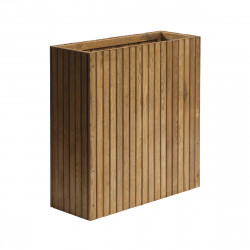 Jardinera rectangular de madera NATERIAL Sylva 79 x 28.75 x 76.25 cm marrón