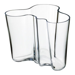 Jarrón Alvar Aalto Iittala Cristal
