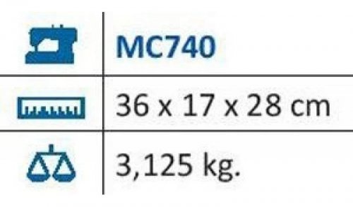 Jata Máquina de Coser MC740