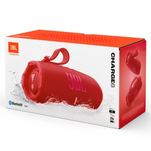 JBL Charge 6 Rojo - Altavoz Bluetooth
