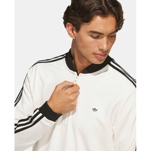 Jersey De Golf 1/4 Cremallera De Hombre Adidas Originals Blanco