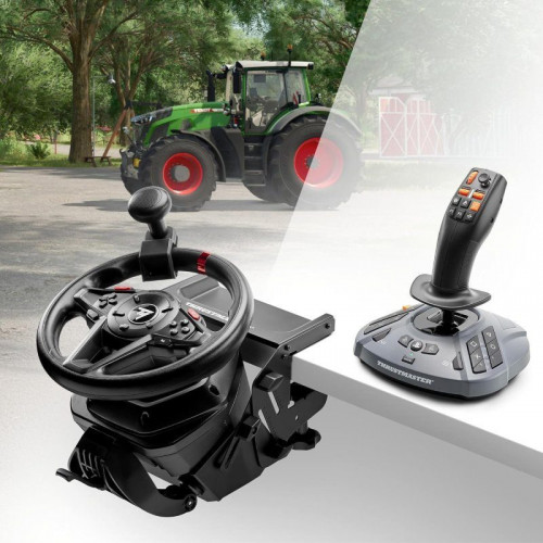 Joystick Thrustmaster SimTask FarmStick Precisión H.E.A.R.T Ambidiestro 33 Botones PS5/PC