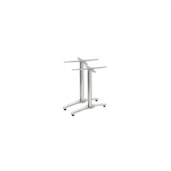 Juego de 2 pies de mesa de aluminio Bolero GH985