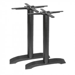 Juego de 2 pies de mesa de hierro fundido Bolero DN642