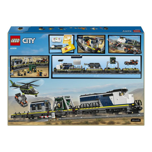 Juego de construcción Asalto al Tren de Policía LEGO City - 60508