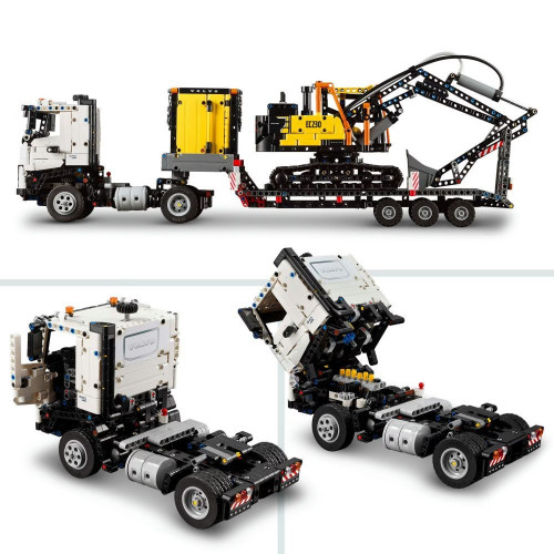 Juego de construcción Camión FMX y Excavadora Eléctrica EC230 Volvo LEGO Technic - 42175