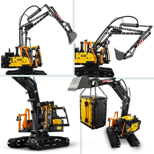 Juego de construcción Camión FMX y Excavadora Eléctrica EC230 Volvo LEGO Technic - 42175