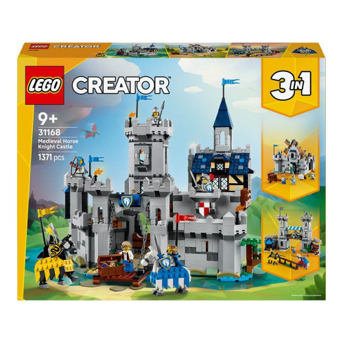 Juego de construcción Castillo Medieval de los Caballeros del Corcel LEGO Creator - 31168