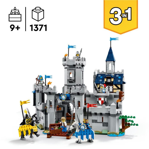 Juego de construcción Castillo Medieval de los Caballeros del Corcel LEGO Creator - 31168
