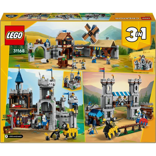 Juego de construcción Castillo Medieval de los Caballeros del Corcel LEGO Creator - 31168