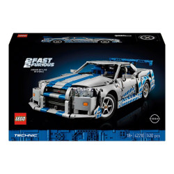 Juego de construcción Coche Nissan Skyline GT-R (R34) de 2 Fast 2 Furious LEGO Technic - 42210