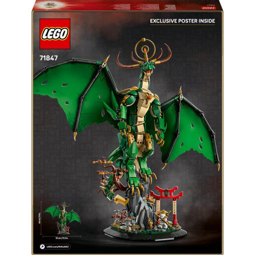 Juego de construcción Dragón Guardián LEGO Ninjago - 71847