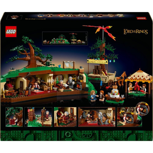 Juego de construcción El Señor de los Anillos: La Comarca LEGO Icons - 10354