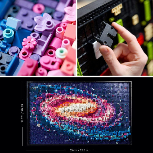 Juego de construcción Galaxia Vía Láctea LEGO ART - 31212