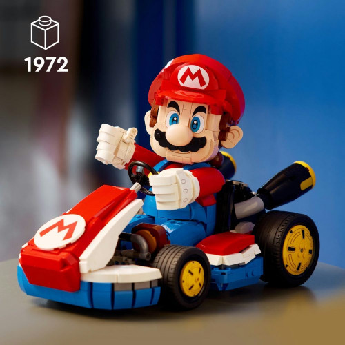 Juego de construcción Mario Kart: Mario y Kart estándar LEGO Super Mario - 72037