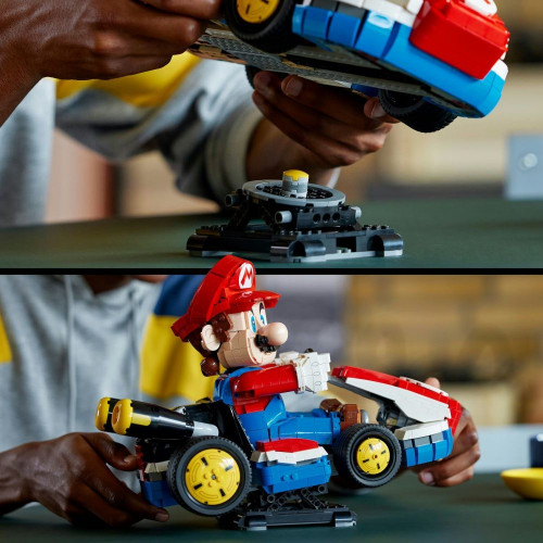 Juego de construcción Mario Kart: Mario y Kart estándar LEGO Super Mario - 72037