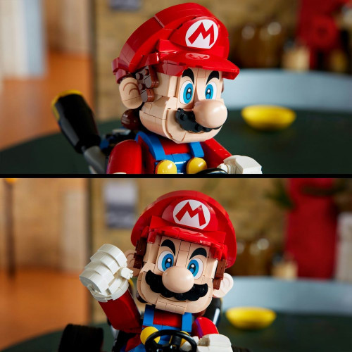 Juego de construcción Mario Kart: Mario y Kart estándar LEGO Super Mario - 72037