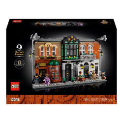 Juego de construcción Rincón entre Libros: Sherlock Holmes LEGO Icons - 10351